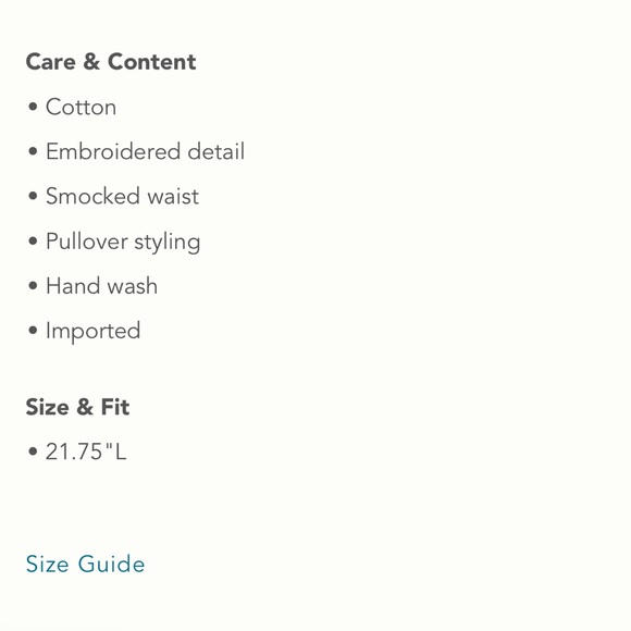 NWT let me be embroidered smocked blouse anthro - Picture 4 of 7